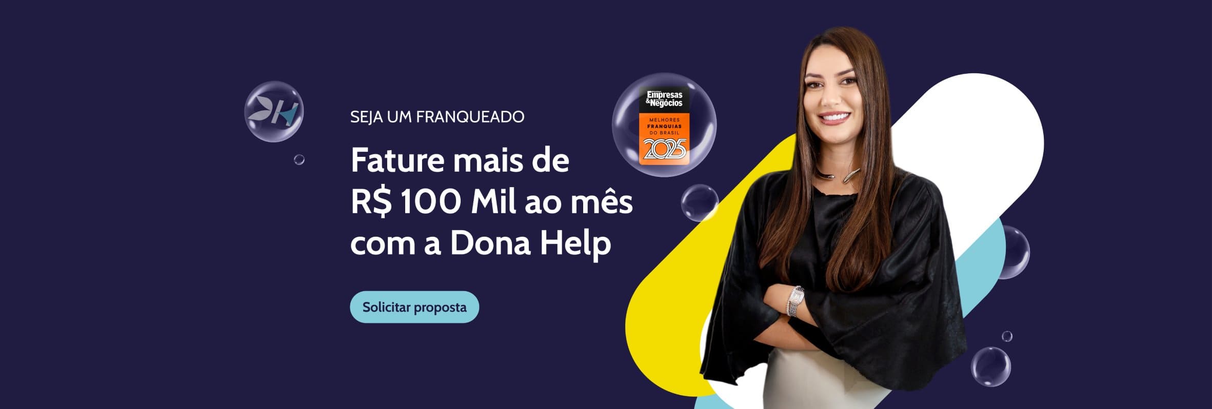 Seja um franqueado Dona Help