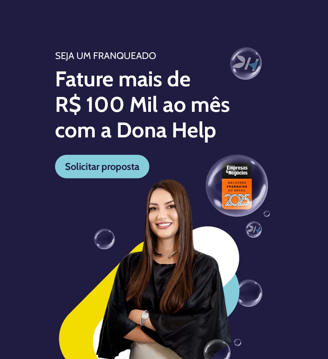 Seja um franqueado Dona Help